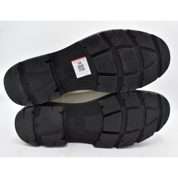 UGG Australia Womens Size 10 Droplet White Black Waterproof Rain Boots Shoes - Picture 8 of 9